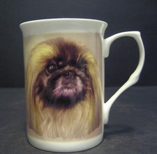 Pekingese Dog Fine Bone China Mug Cup Beaker