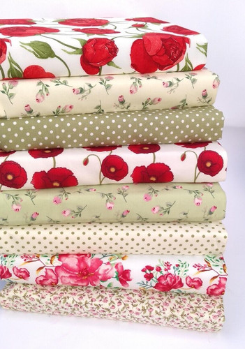 Cotton patchwork fabric - x,