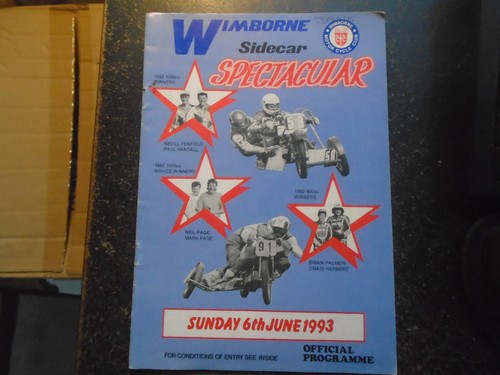 1993 wimborne sidecar - wimborne,