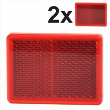 2x 55x40mm Self-Adhesive Red