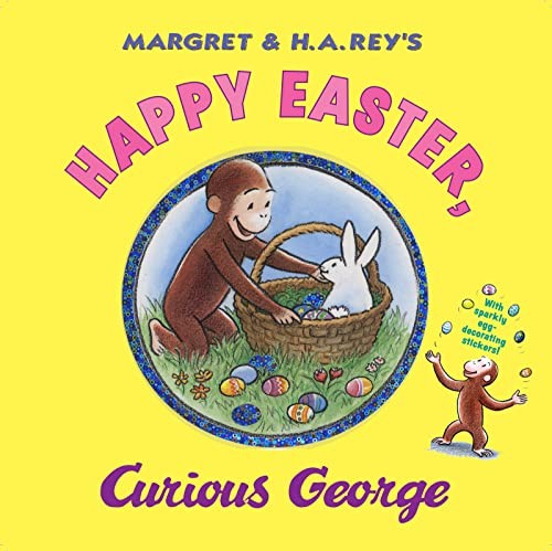 Happy easter curious george - happy, easter,