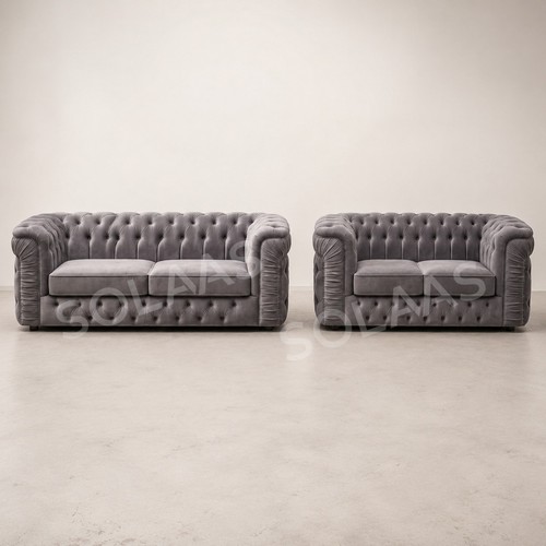 Solaas veloura seater - veloura, 3+2
