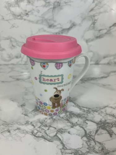 Boofle travel mug pink - mug,