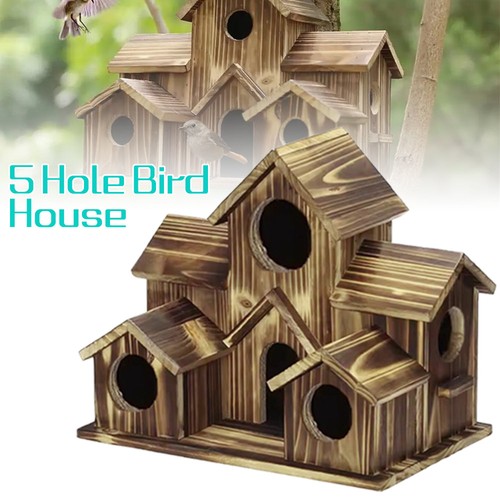 Hole bird house - 5,