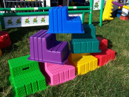 Portable step horse - portable,