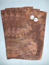 4 CONSECUTIVE SHEETS AMERICAN BURR WALNUT VENEER MARQUETRY  WOODWORKING EB18