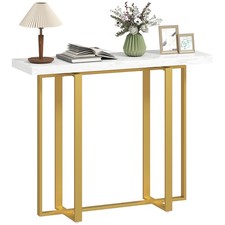 HOMCOM Modern Slim Long Accent