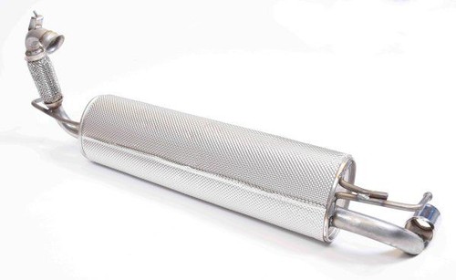 Rear muffler silencer - rear, fits