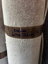 Carpet offcut cream 126cm x 4m