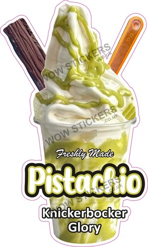 Ice cream van sticker