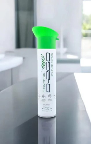 O2go oxygen with eucalyptus - with,