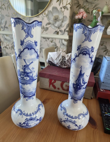 Traditional dutch delftware - :,