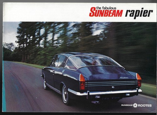 Sunbeam rapier 1725cc fastback - 1725cc,