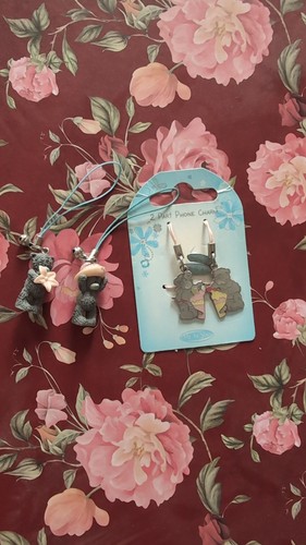 Tatty teddy phone charms - teddy,