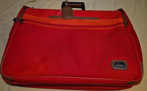 Antler red travel - red, suitcase