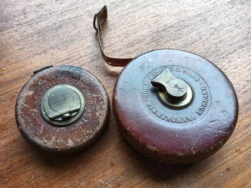 Old leather cased - 2, x
