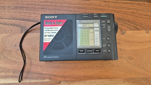 Sony icf sw40 world band - sony,