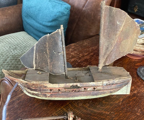 Antique wooden model toy - wooden, of