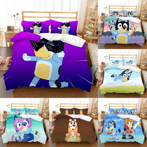 Kids bluey duvet cover set - duvet,