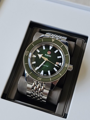 Rado captain cook green mens - cook,