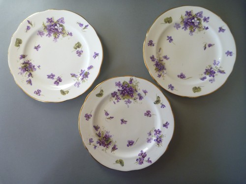 Hammersley violets dessert - hammersley,