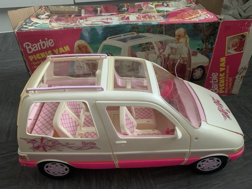 Mattel barbie 1995 - mini, van
