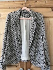 Panda Print Grey Blazer Suit
