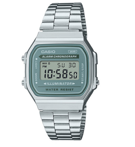 Casio unisex square metal - casio,