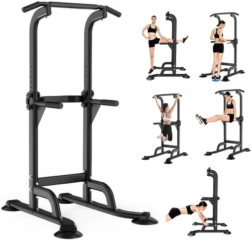 Power tower dip station - dip, pull