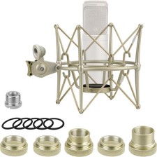 Shock Mount Champagne Metal