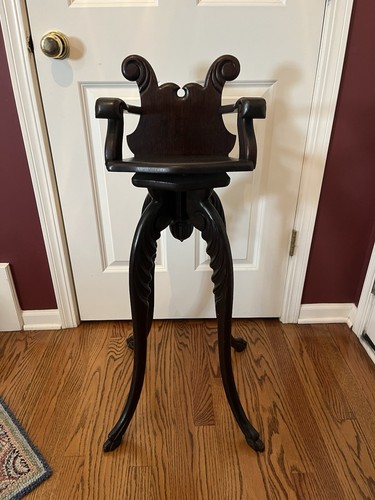 Antique photography chair - antique,