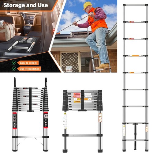 Telescopic ladder stainless - ladder,