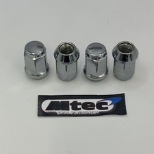4x Toyota Land Cruiser Chrome Wheels Nuts, Steel,Or Aftermarket Alloy Wheels