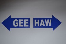 2 GEE HAW (HAW GEE)  HUSKY