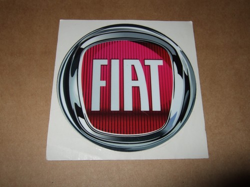 Fiat emblem sticker badge - emblem,