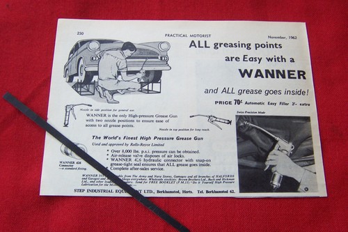 Wanner grease gun - gun, garage