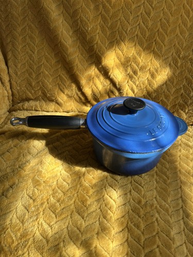Creuset saucepan cast iron - cast,