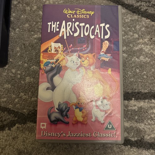 The aristocats vhs video - the,