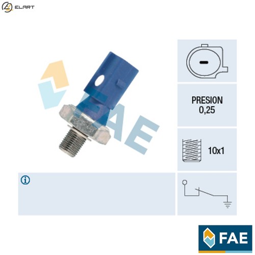 Oil pressure switch 12870 for - pressure,