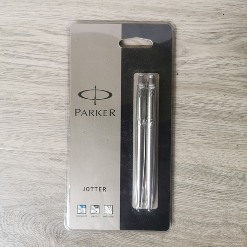 Silver trim parker set - silver,