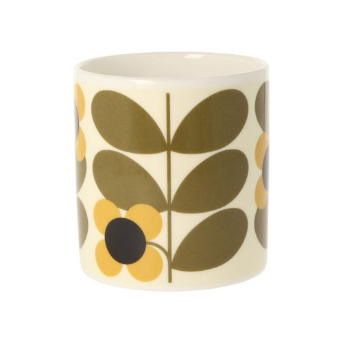 Orla kiely bloom yellow mug - orla,