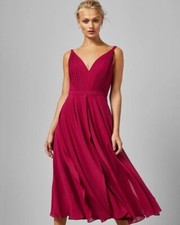 Ted Baker Celeyst Dress, Pink Cerise.