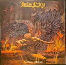 Judas Priest Sad Wings Of Destiny A/B Side Swapped UK 1976 Gull NM