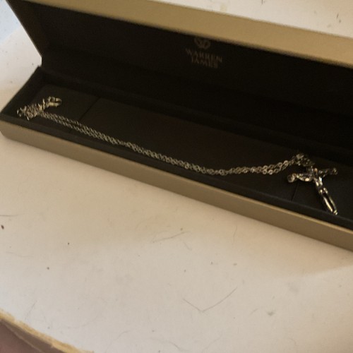 Warren james cross necklace - james,