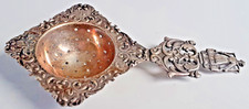 Antique Dutch tea strainer
