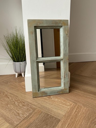 Shabby chic window - shabby, mirror