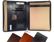 Mala Leather Quality Executive Portfolio Filofax A4 Organiser Folio Folder Cover