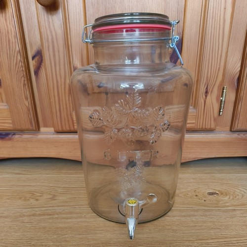 Glass drinks dispenser with - glass,