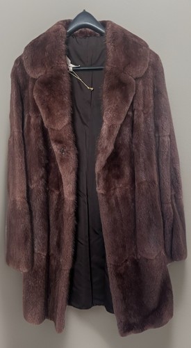 Vintage mahogany mink - mink, coat