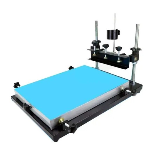 Manual screen printing table - screen,